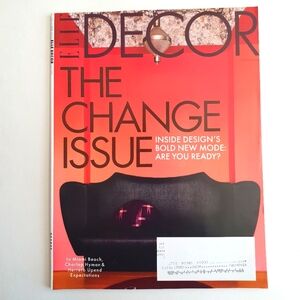 Elle Decor Magazine October, 2023 The Change Issue Inside Designs Charlap Hyman